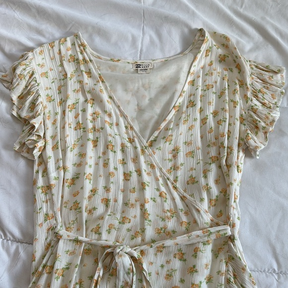 Boho Billabong Wrap Dress - Picture 5 of 6